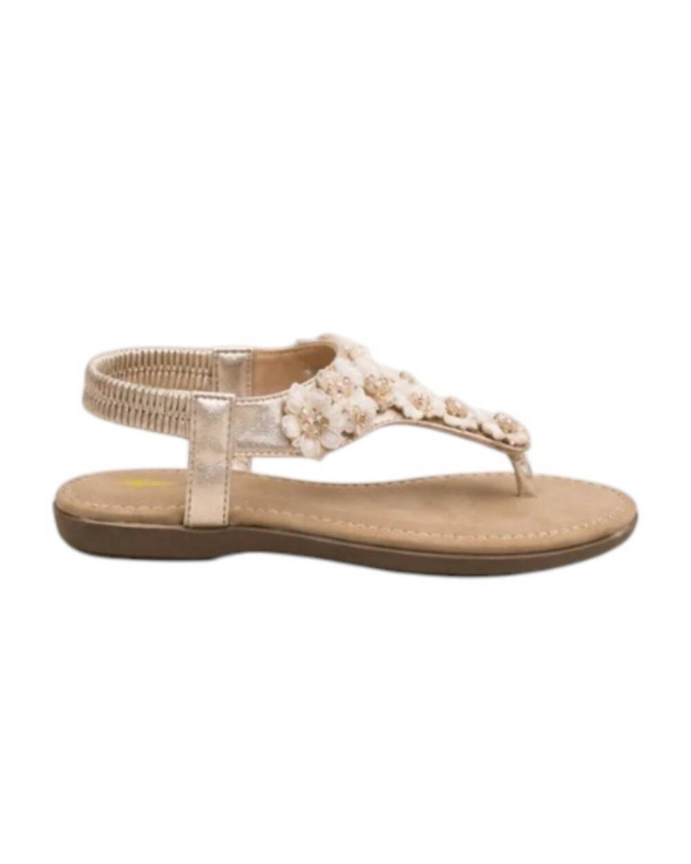 NEW VERY VOLATILE women's joyous sandal in champagne